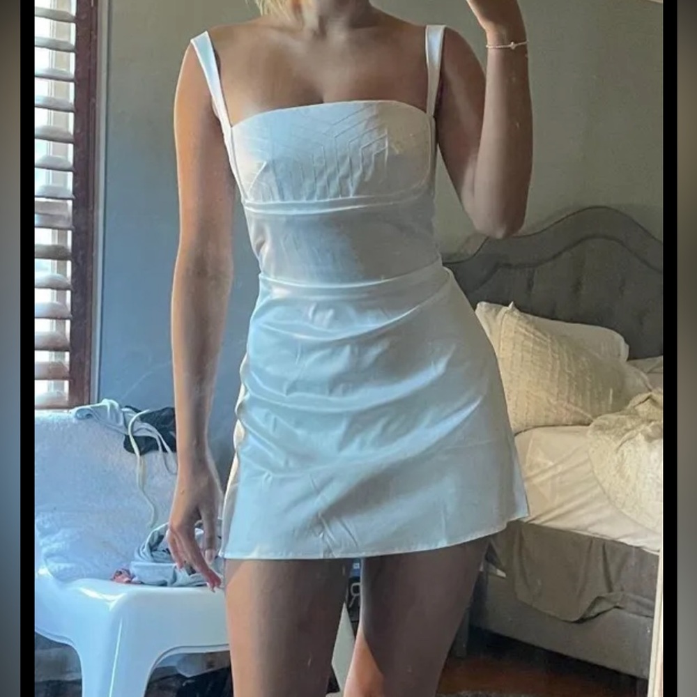 White dress